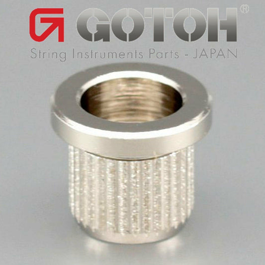 NEW (4) Gotoh TLB-2 String Body Ferrules for BASS Through Body - NICKEL