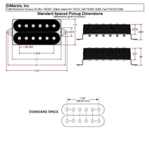 Load image into Gallery viewer, NEW DiMarzio DP100 Super Distortion Bridge Humbucker Standard Spaced - CREAM