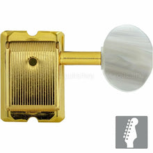 Load image into Gallery viewer, NEW Gotoh SD91-P5W 6-in-line Vintage Style Tuners for Fender Strat Tele - GOLD