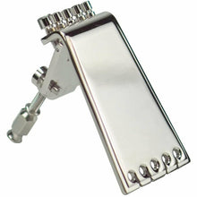 Load image into Gallery viewer, NEW Kershner Style Banjo Tailpiece Brass Vintage Made in Japan - NICKEL