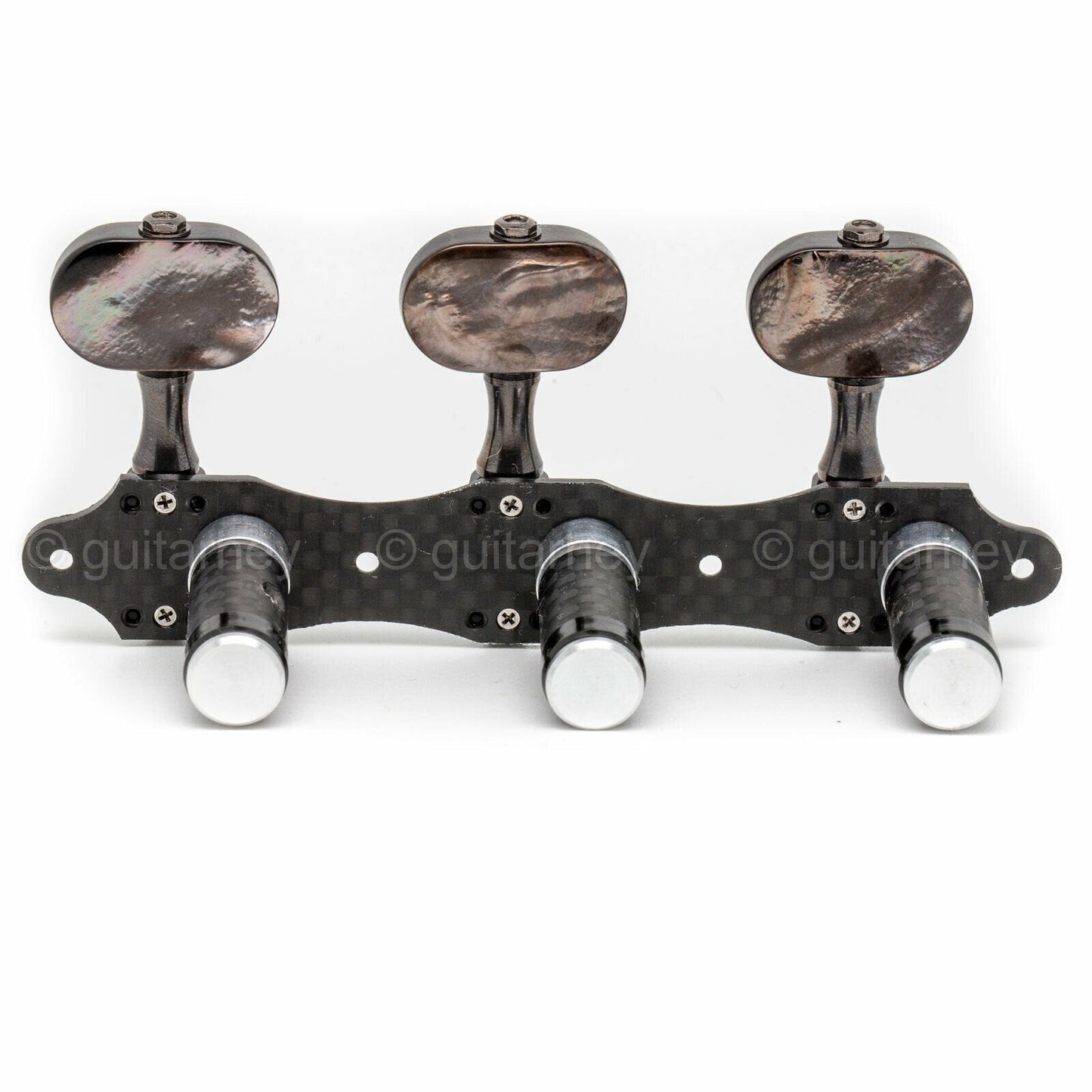 NEW Gotoh KG01-CA Classical Guitar Tuners w/ Real Black Mother of Pearl Buttons