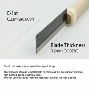 NEW Hosco String Slot Guide Saw Blade Thickness: 0.2mm (0.0078”) - Made in Japan