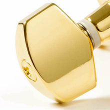 Load image into Gallery viewer, NEW (6) Small HEX Guitar Buttons for Hipshot Tuners - GOLD