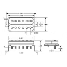 Load image into Gallery viewer, NEW Seymour Duncan SH-1b 59 Model Bridge 4-Conductor Humbucker Pickup - BLACK