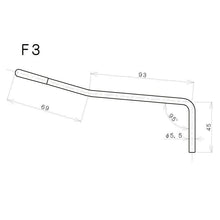 Load image into Gallery viewer, NEW Gotoh F3 LEFTY Whammy Bar GE1996T Floyd Rose Tremolo System Bridge - BLACK