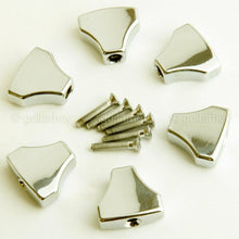 Carregar imagem no visualizador da galeria, NEW (6) HS Guitar Buttons for Hipshot Tuners fit Grover 102 &amp; 205 - NICKEL