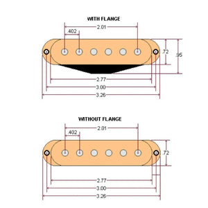 NEW DiMarzio DP110 FS-1 Single Coil Pickup for Strat - CREAM
