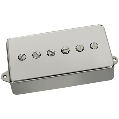 NEW DiMarzio DP286N Vintage P90 With Full-Size Humbucker Cover - NICKEL