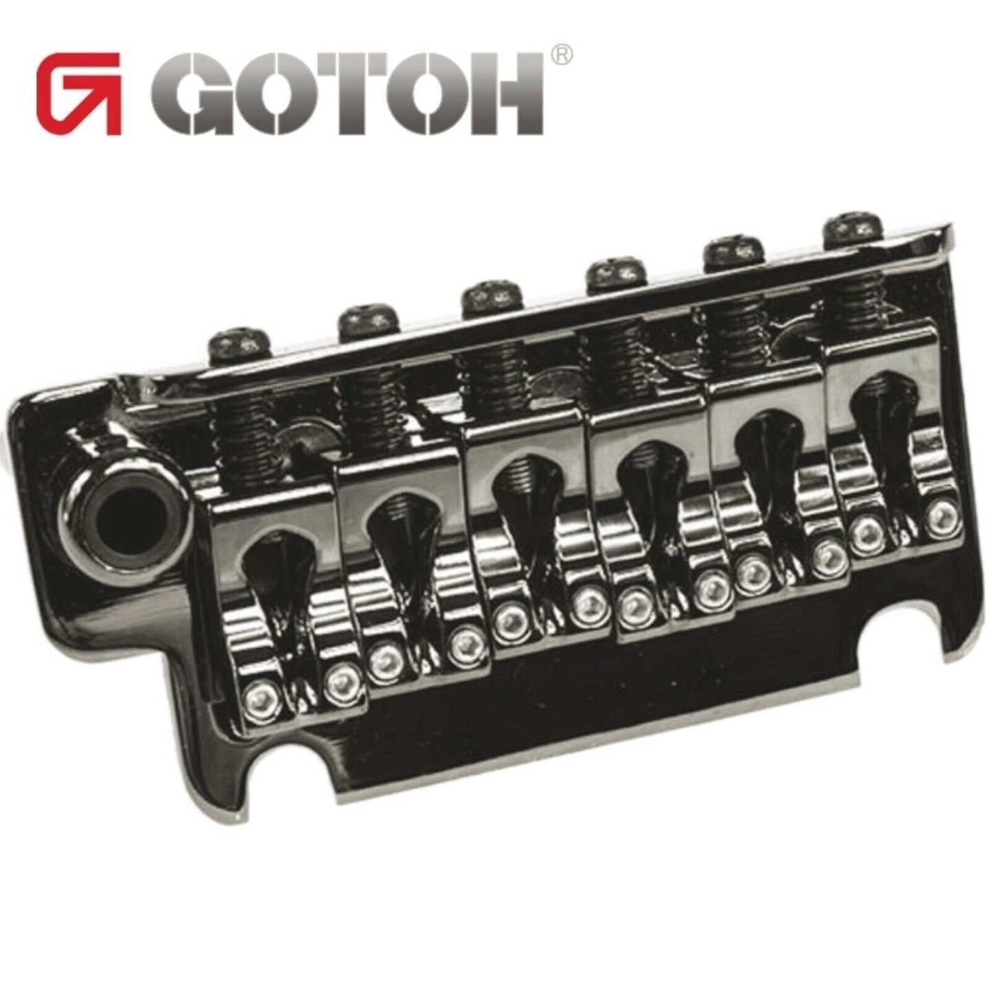 NEW Gotoh 510T-BS1 Non-locking 2 Point Tremolo Bridge w/ Hardware - COSMO BLACK