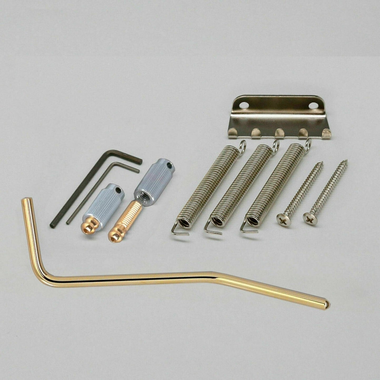 NEW Gotoh 510T-BS1 Non-locking 2 Point Tremolo Bridge w/ Hardware - GOLD
