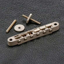 Carregar imagem no visualizador da galeria, NEW Gotoh GE104B RELIC ABR-1 Tunematic Bridge w/ M4 Threaded Posts - AGED NICKEL