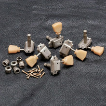 Load image into Gallery viewer, NEW Gotoh SD90-SL RELIC Tuners Vintage Keys Set L3+R3 Keystone 3x3 - AGED NICKEL