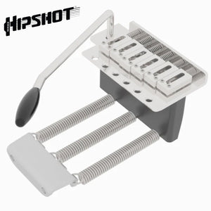 NEW Hipshot 2-1/16" Synchronized Tremolo Bridge For Import Strat 0.416 STAINLESS