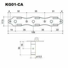 Load image into Gallery viewer, NEW Gotoh KG01-CA-BB Luxury Classical Guitar Tuners Premium Line Japan X-Gold