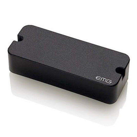 NEW EMG P81 P90 style Ceramic Magnets w/ Long Shaft Pots for Les Paul - BLACK