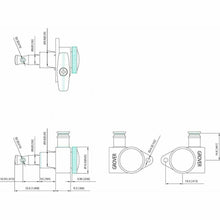 Carregar imagem no visualizador da galeria, NEW Grover 502 LOCKING Tuners 3x3 Modern Gibson Les Paul Pearloid Buttons CHROME