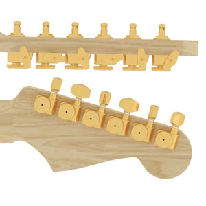 NEW Hipshot Non-Staggered Tuners Fender® Directrofit™ HEX-P LOCKING LEFTY - GOLD