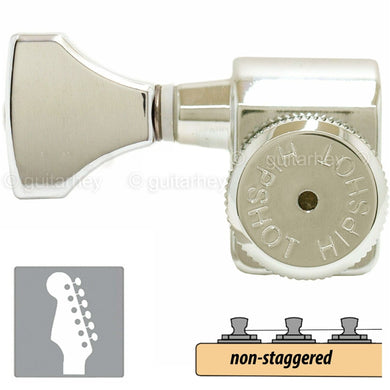 Hipshot Non-Staggered Tuners Fender® Directrofit Locking HS-C LEFT-HANDED NICKEL