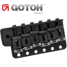 Carregar imagem no visualizador da galeria, NEW Gotoh GE101T Traditional Vintage Tremolo for Strat Steel Saddles - BLACK