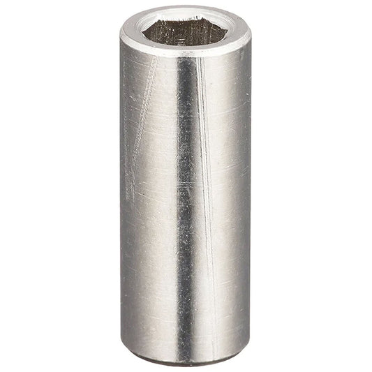 NEW Truss Rod Nut Cylinder Nickel - Wrench: 5 mm, Length: 25 mm, Hole: M5