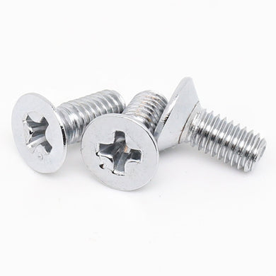 (3) Replacement Baseplate Screws for Gotoh Tremolo Block, GE1996T, 510T - CHROME