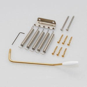NEW Gotoh GE101TS Traditional Vintage Tremolo Strat Steel Block & Saddles - GOLD