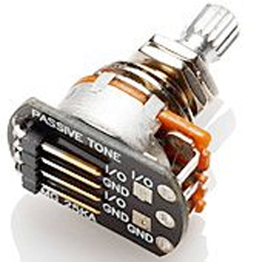 NEW EMG 25k Solderless B124 Tone Control Pot Split Shaft SHORT (strat)