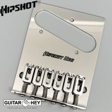 Carregar imagem no visualizador da galeria, NEW Hipshot Telecaster® Retrofit Bridge 3 Mount Hole - STAINLESS STEEL