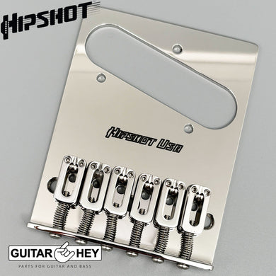 NEW Hipshot Telecaster® Retrofit Bridge 3 Mount Hole - STAINLESS STEEL