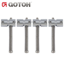 Load image into Gallery viewer, NEW Gotoh S201 Replacement Bridge BRASS Bass Saddles Set fit 201B-4 - CHROME