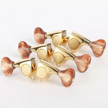 Load image into Gallery viewer, NEW Gotoh SGV510Z-CL5 Tuners L3+R3 Set Advanced Tuning 21:1 Gear Ratio 3x3, GOLD