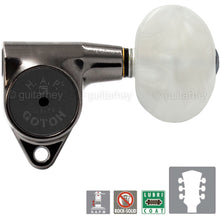 Load image into Gallery viewer, NEW Gotoh SG301-P1 HAPM Adjustable Post Height Locking PEARL 3x3 - COSMO BLACK