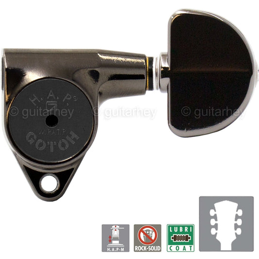 NEW Gotoh SG301-20 HAPM Adjustable Post Height Locking DOME 3x3 - COSMO BLACK