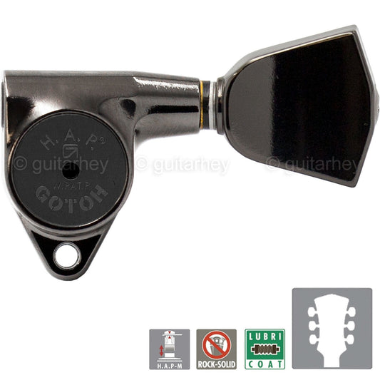 NEW Gotoh SG301-04 HAPM Adjustable Post Height Locking TULIP 3x3 - COSMO BLACK