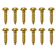 Load image into Gallery viewer, (12) Gotoh Guitar Tuner Screws for Tuning Keys SG301, SG360, SG381, GB707 - GOLD