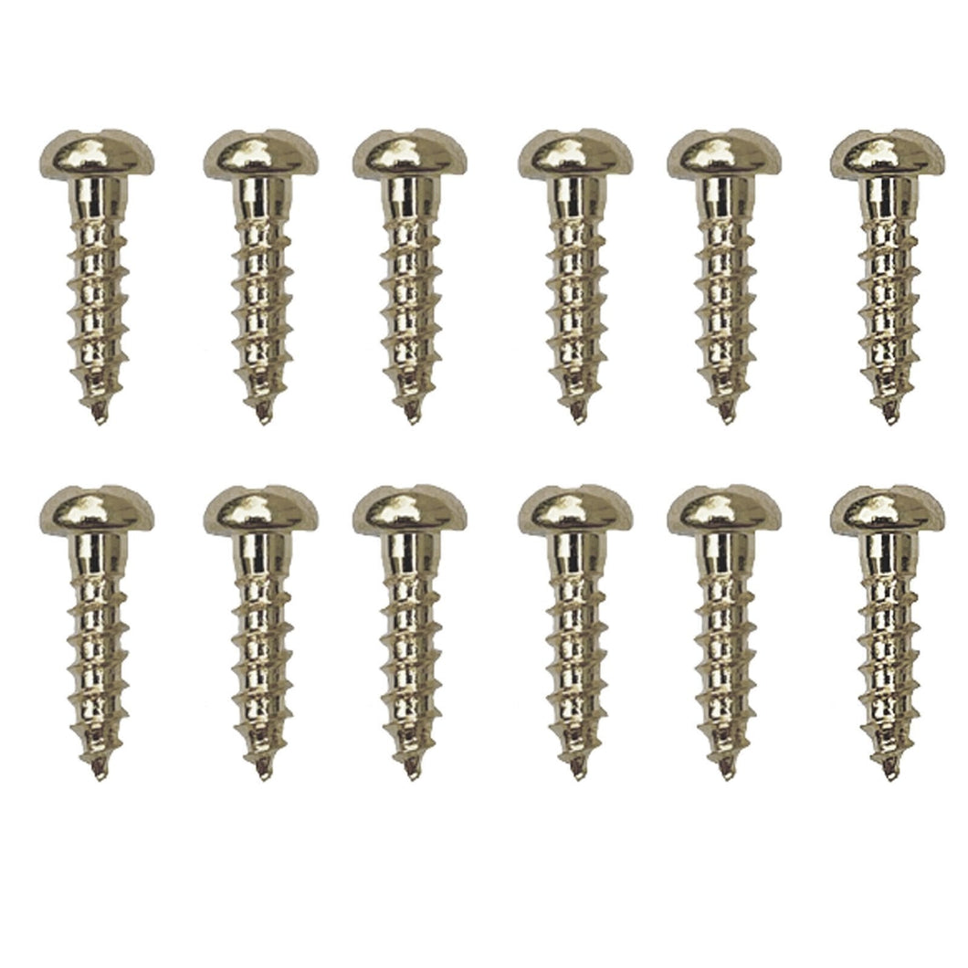 (12) Gotoh Guitar Tuner Screws for Tuning Keys SG301, SG360, SG381 - NICKEL