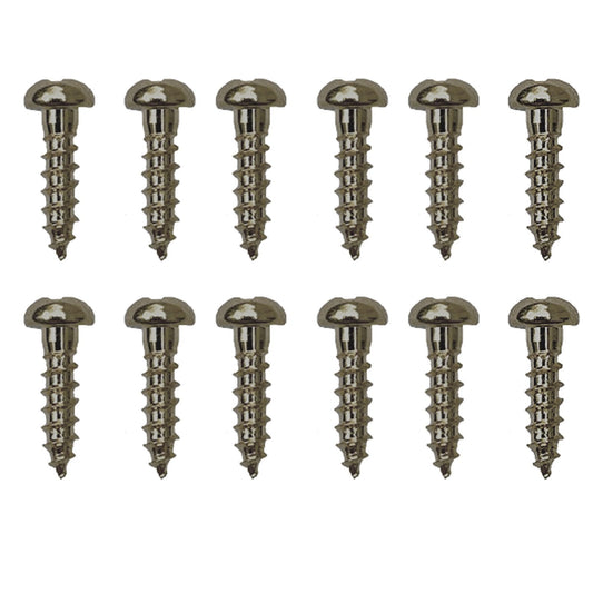 (12) Gotoh Guitar Tuner Screws for Tuning Keys SG301, SG360, SG381 - COSMO BLACK