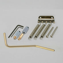 Load image into Gallery viewer, Wilkinson Gotoh VS1300 Vibrato 2 Point Intonation String Locking Bridge - GOLD
