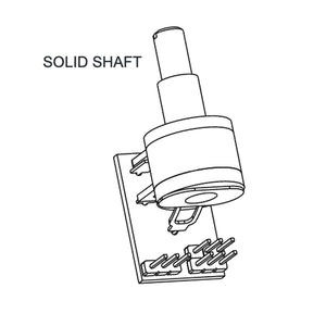 NEW EMG ABC Active Balance Control SOLID Shaft Pot (Non-X Series Pickups)