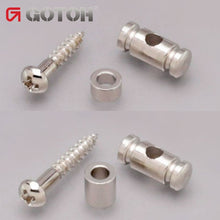 Load image into Gallery viewer, NEW Gotoh RG15 &amp; RG30 Barrel Steel String Retainer for Guitar SET - NICKEL