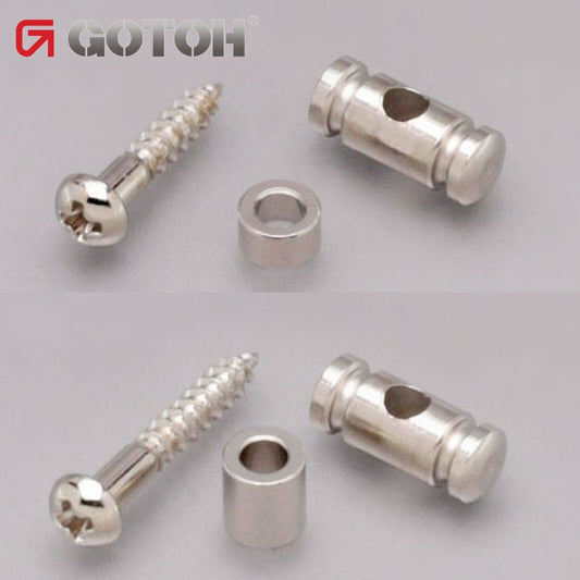 NEW Gotoh RG15 & RG30 Barrel Steel String Retainer for Guitar SET - NICKEL