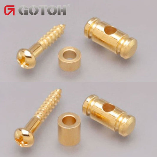 NEW Gotoh RG15 & RG30 Barrel Steel String Retainer for Guitar SET - GOLD