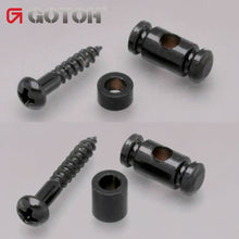 Load image into Gallery viewer, NEW Gotoh RG15 &amp; RG30 Barrel Steel String Retainer for Guitar SET - COSMO BLACK