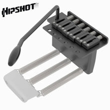 Load image into Gallery viewer, NEW Hipshot 2-1/16&quot; Synchronized Tremolo Bridge For Import Strat 0.416 - BLACK