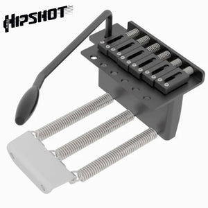 NEW Hipshot 2-1/16" Synchronized Tremolo Bridge For Import Strat 0.416 - BLACK