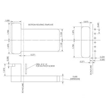 Load image into Gallery viewer, NEW Hipshot 2-7/32&quot; Synchronized Tremolo Bridge Wide Spacing 0.441 - STAINLESS