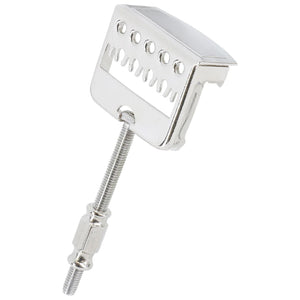 NEW Non-Adjustable Nashville Style Banjo Tailpiece - NICKEL
