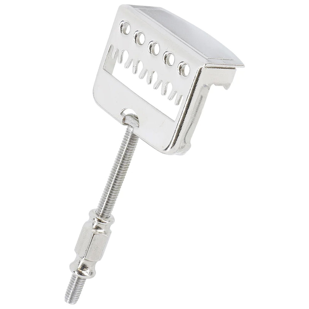 NEW Non-Adjustable Nashville Style Banjo Tailpiece - NICKEL