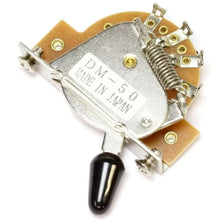 Load image into Gallery viewer, NEW 5-Way Switch DM-50S Vintage Style Lever Nickel Contacts Made in Japan