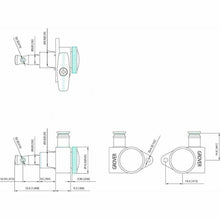 Load image into Gallery viewer, NEW Grover 502 LOCKING Tuners 3x3 Modern Gibson Les Paul AMBER Buttons NICKEL